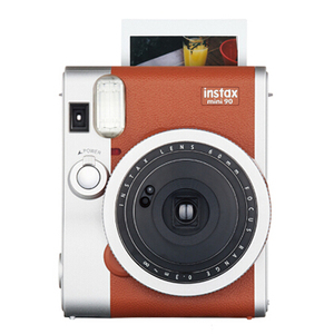 富士（FUJIFILM）INSTAX 一次成像相机 MINI90相机 银棕