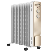 美的（Midea）取暖器电暖器电暖气13片新品电热油
